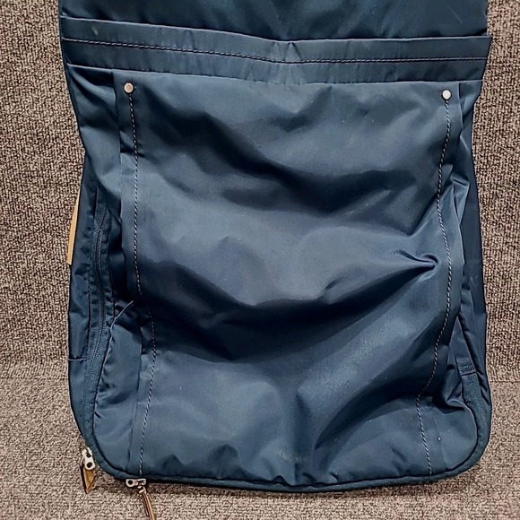 Tumi Rolling Duffel Bag Blue 21" Travel Luggage Suitcase Carry On Nylon‎ Wheels - Picture 3 of 16